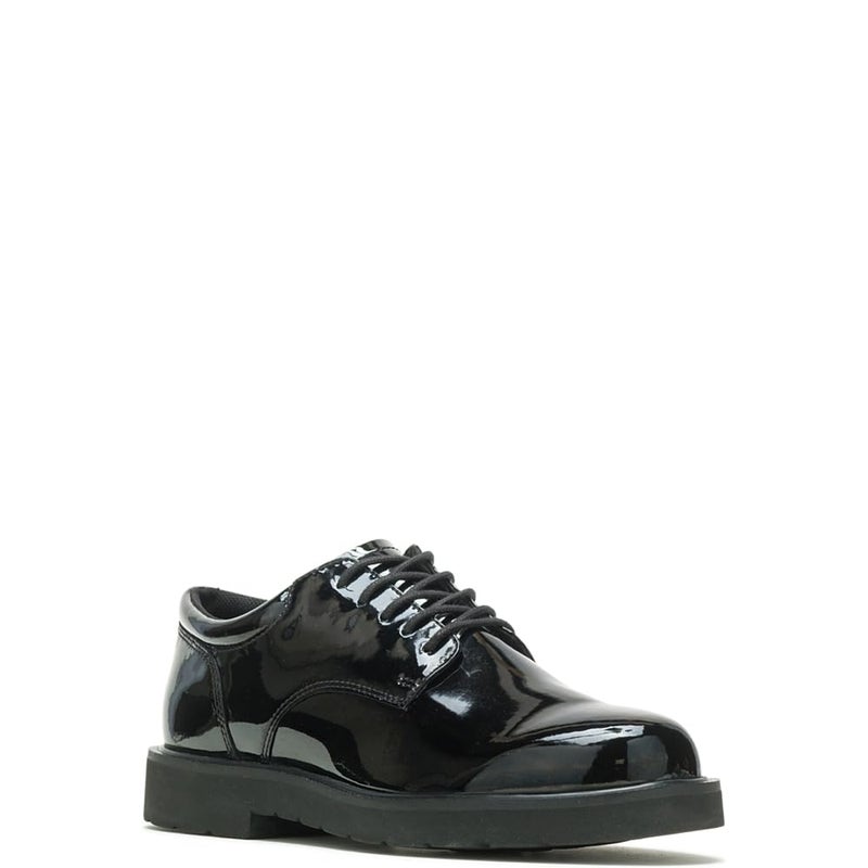 Bates Men's Hi Gloss Uniform Oxford, Black, 12 W US - Image 3
